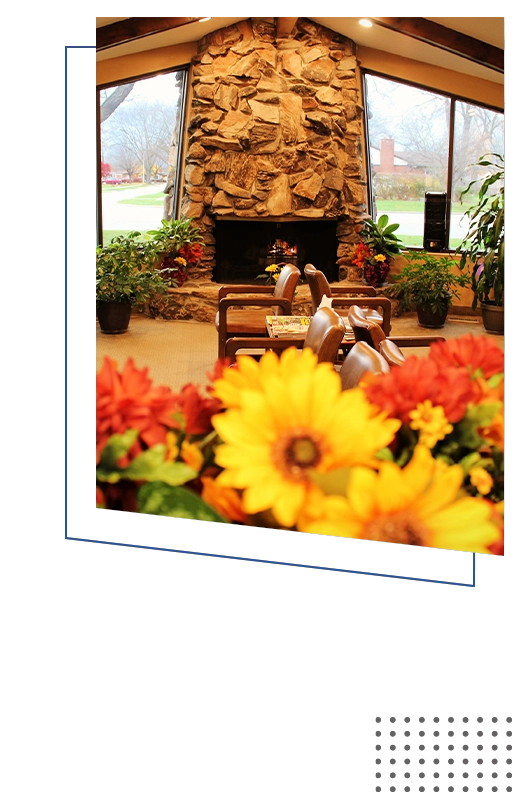 Office Waiting Room Flowers At Kraft Chiropractic Center